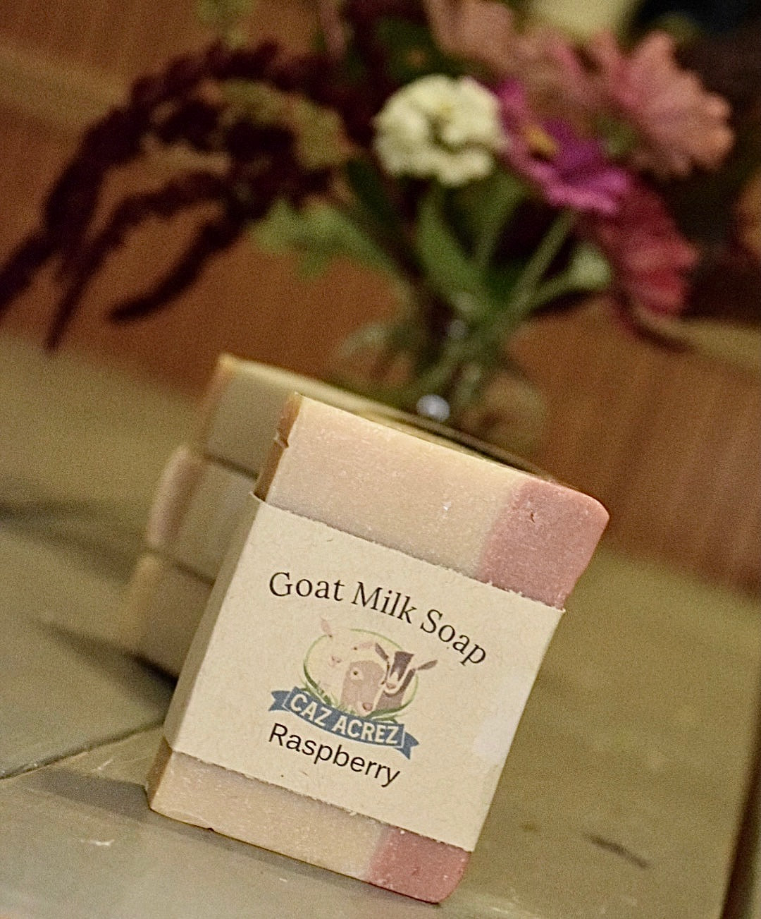 Raspberry Goat Milk Soap