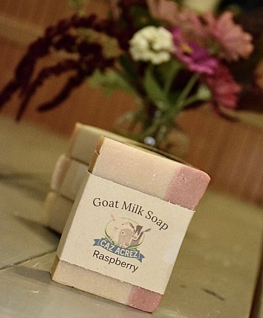 Raspberry Goat Milk Soap